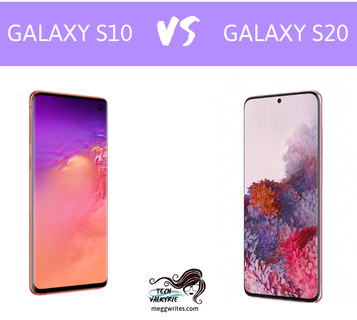 Galaxy s10 vs galaxy s20 smartphone